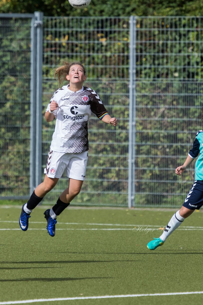 Bild 177 - B-Juniorinnen Wedel - St. Pauli : Ergebnis: 1:2